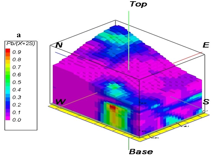 Using the Three Dimensional Statistical and Multifractal Models to Determine of Pb-Zn Anomalies in the Khomain Area, Sanandaj Sirjan Belt, Western Iran