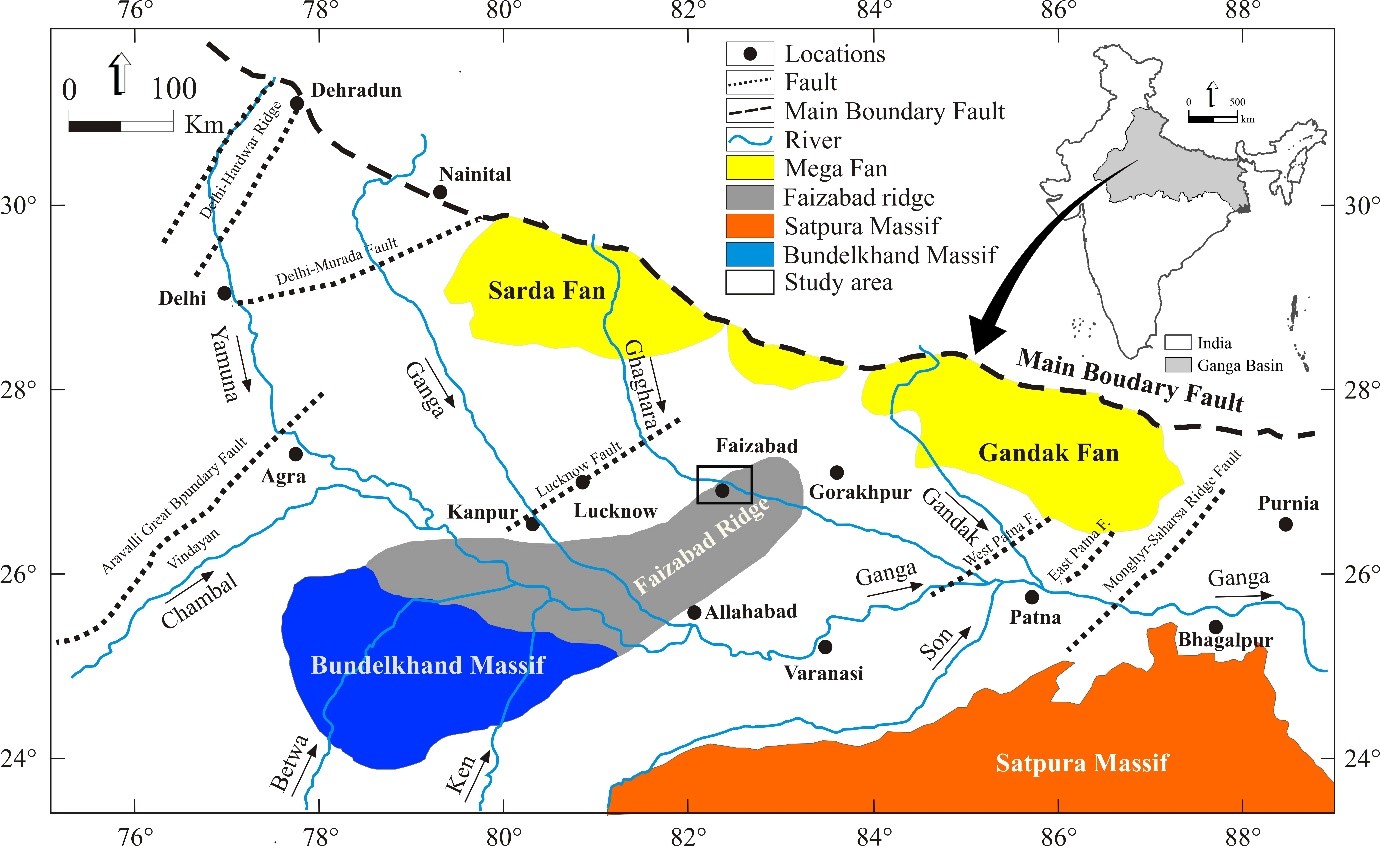 Sedimentary structures and facies analysis of the Ghaghara River, Ayodhya, Uttar Pradesh, India: A Case Study