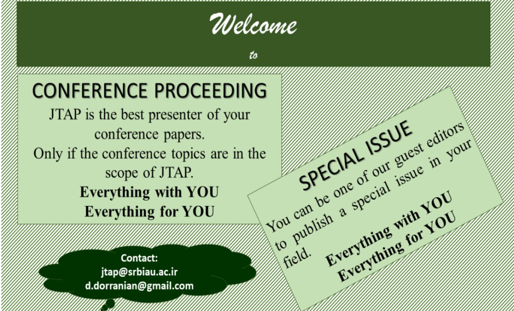 Conference Proceedings and Special Issues
