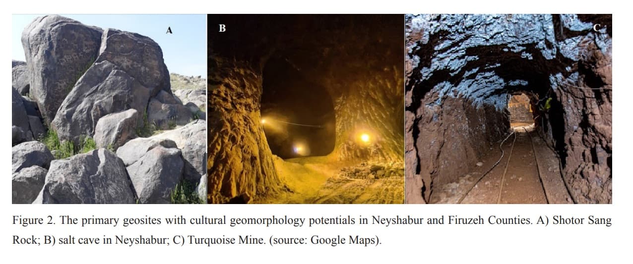 Cultural Geomorphology as an Attraction to Promote Geotourism (Case Study Neyshabur and Firuzeh Counties)