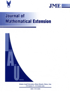 Journal of Mathematical Extension-JME