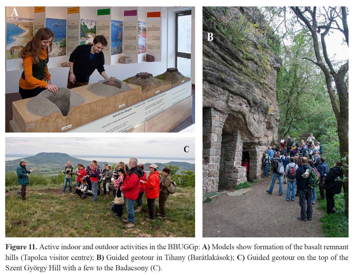 The Basaltic Monogenetic Volcanic Field of the Bakony–Balaton UNESCO Global Geopark, Hungary From Science to Geoeducation and Geotourism
